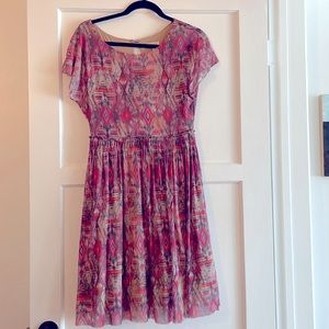 Knee-length, A-line Anthropologie dress